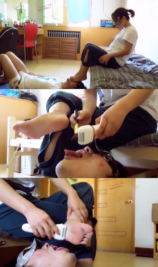 【小莜】人体垃圾桶系列喂食脚皮脚趾甲洗脚水