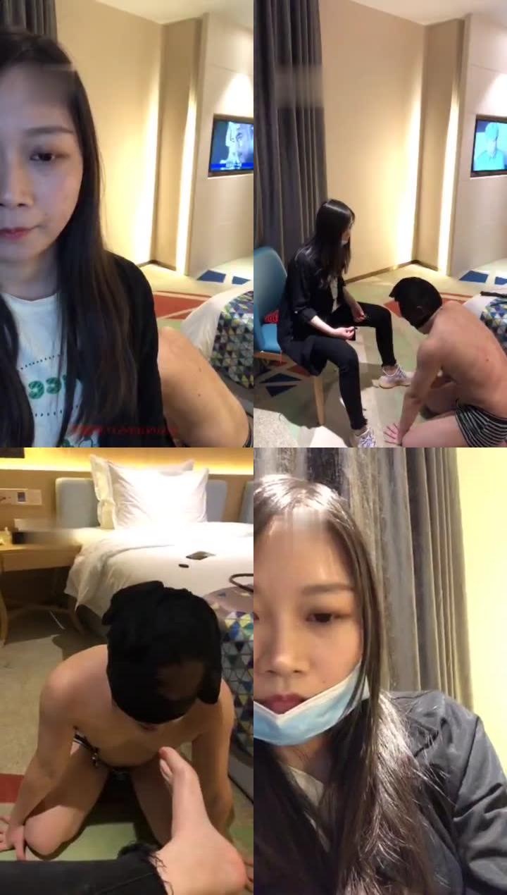 【广州楚楚S】数据线狠抽痒贱狗