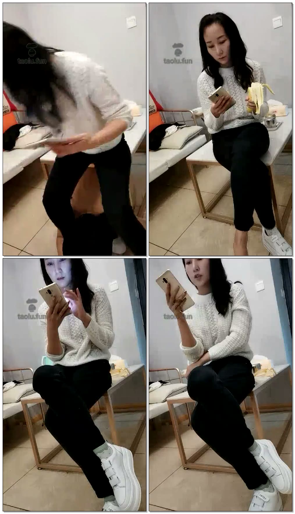 【琛儿女主】小白鞋棉袜羞辱