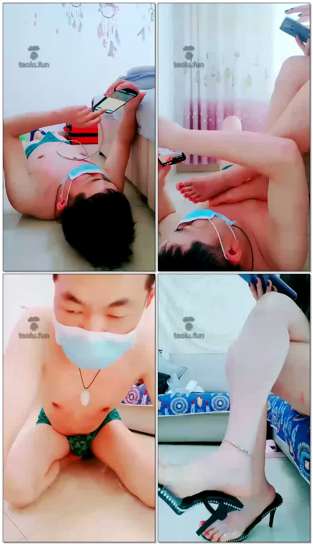 【艾丽莎女神】大清早晨尿呕吐物口水
