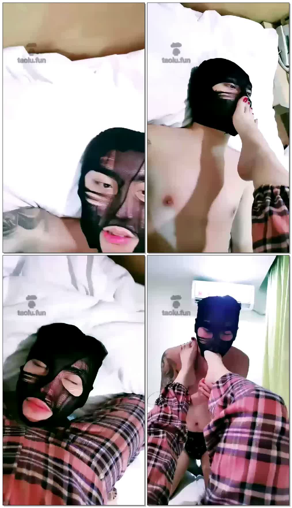 【一禾】踩踏口水深喉虐乳