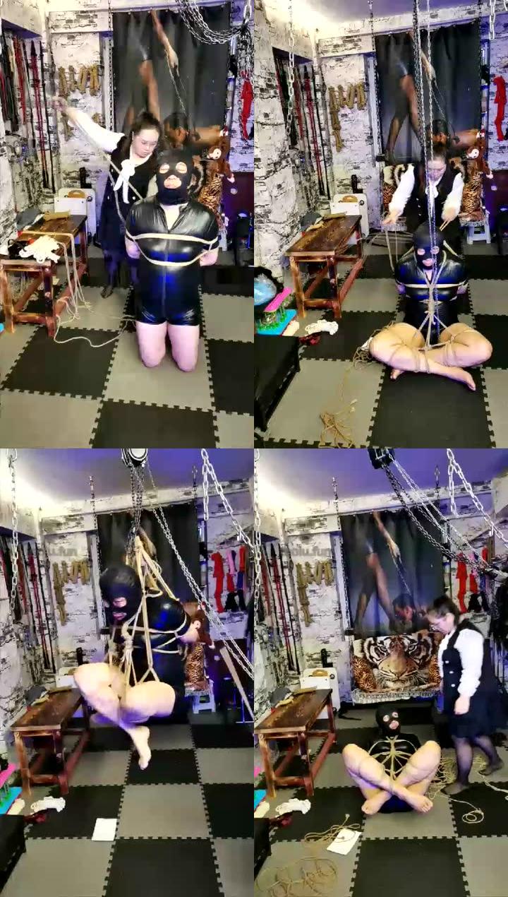 【绳师胖天使暗夜】悬吊，镍铸囚禁