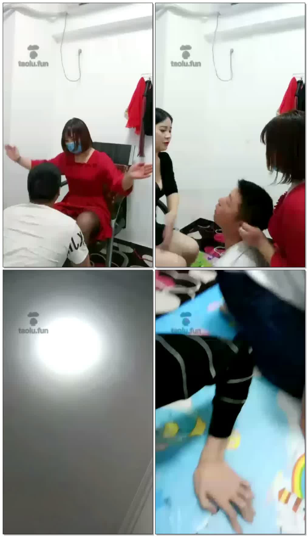 【西安琪琪】双主双奴耳光
