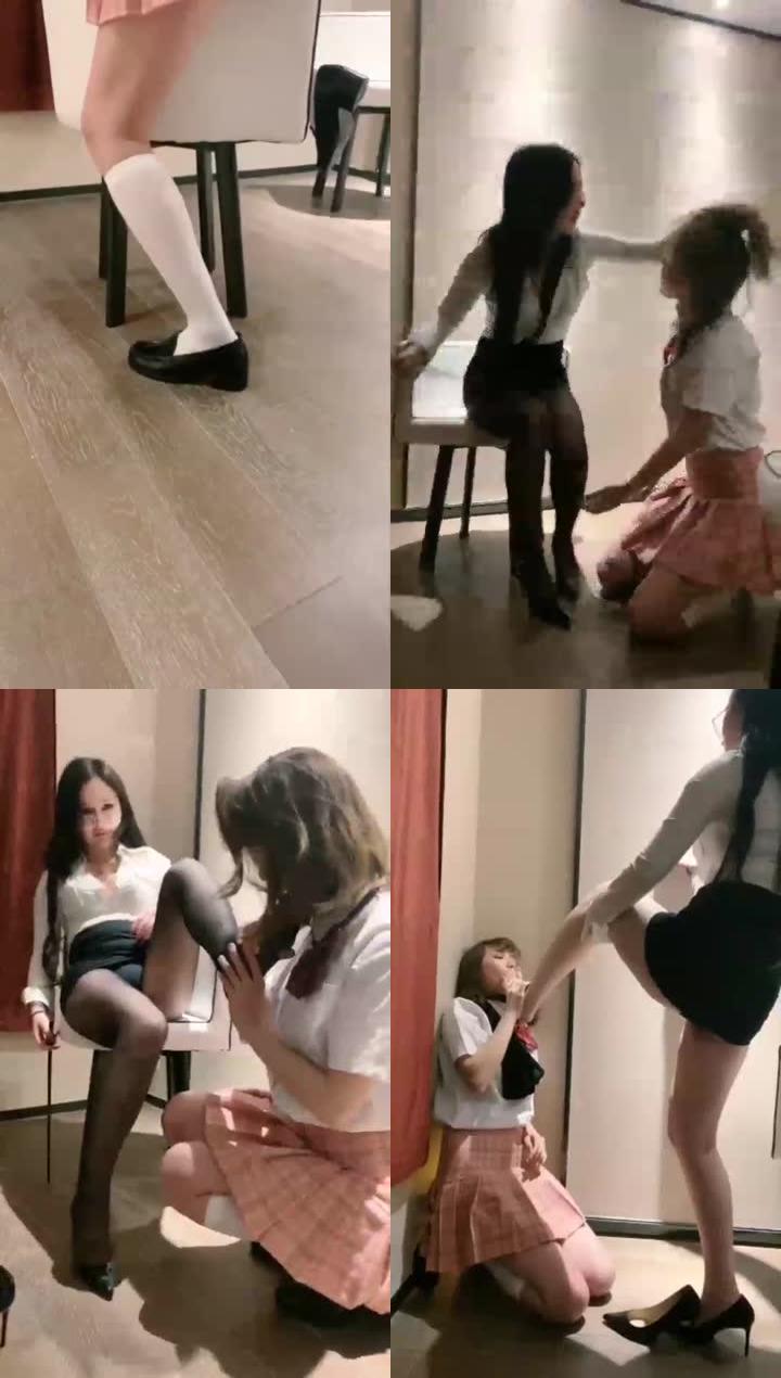 【双子姬】教室的秘密，调教女奴