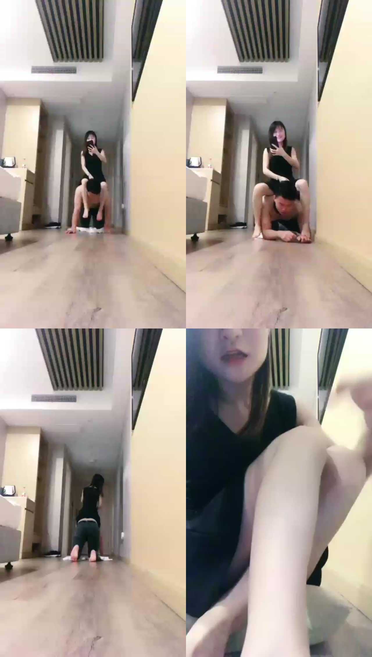 【晚紫女王】骑马调教