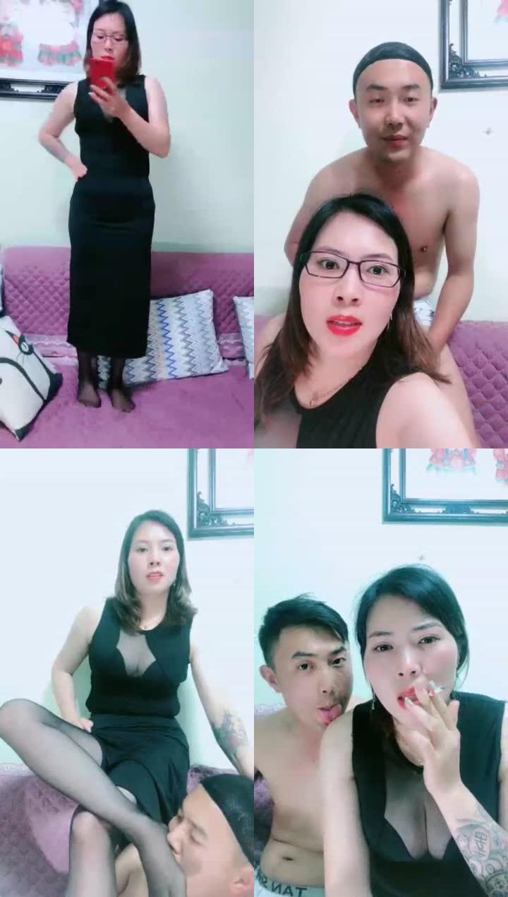【昆明瑾儿夫妻S】致命诱惑，跳舞，丝，A，舔