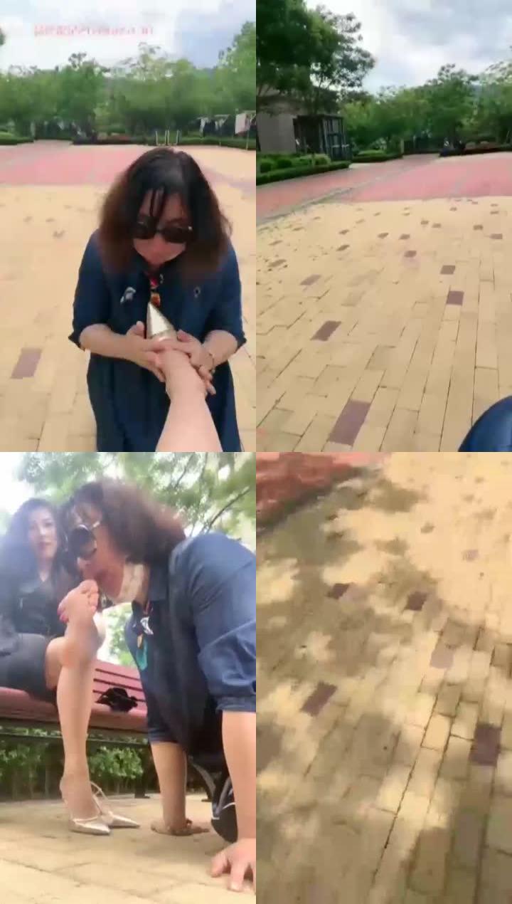 【歌迪丝】小区遛狗好多路人紧张刺激【34分钟】【普清】