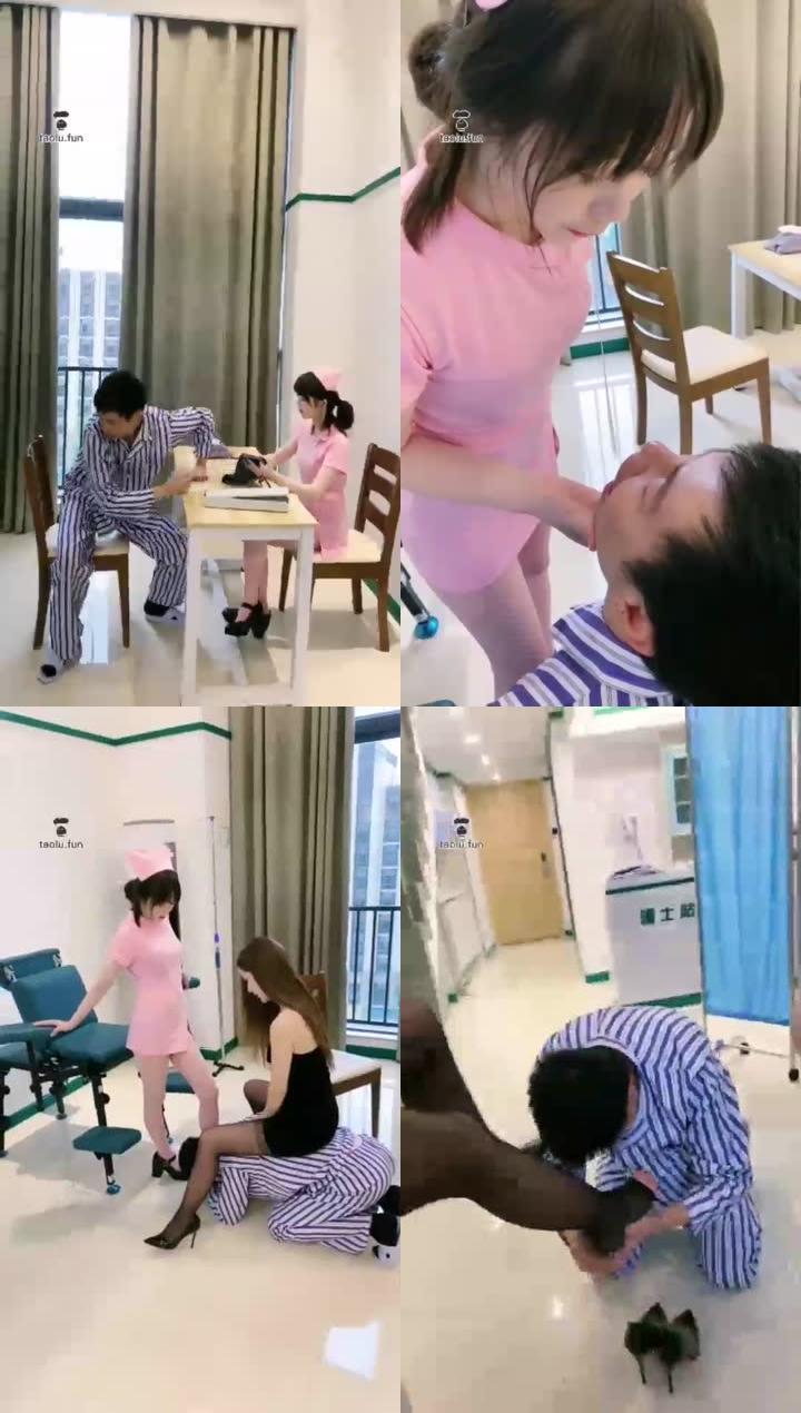 【上海樱桃小主】极品护士和美女的另类治疗