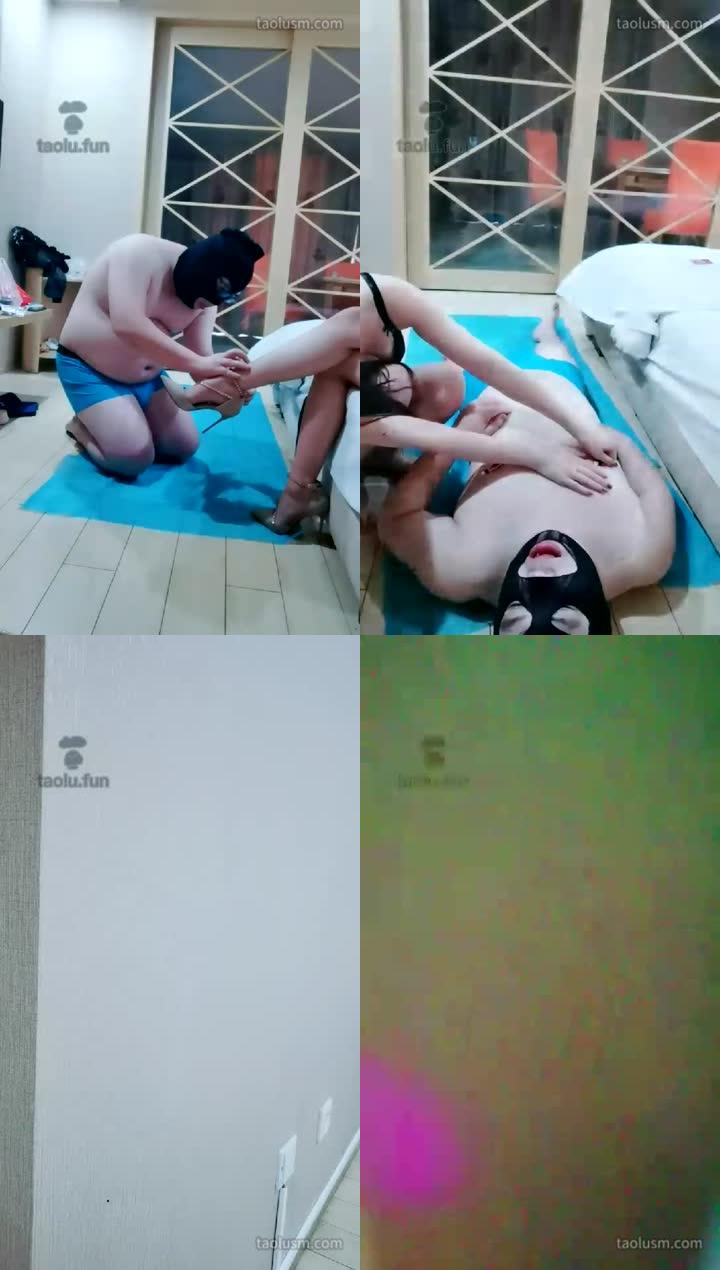 【喵咪殿下】首调南通狗舔脚，SP，虐乳