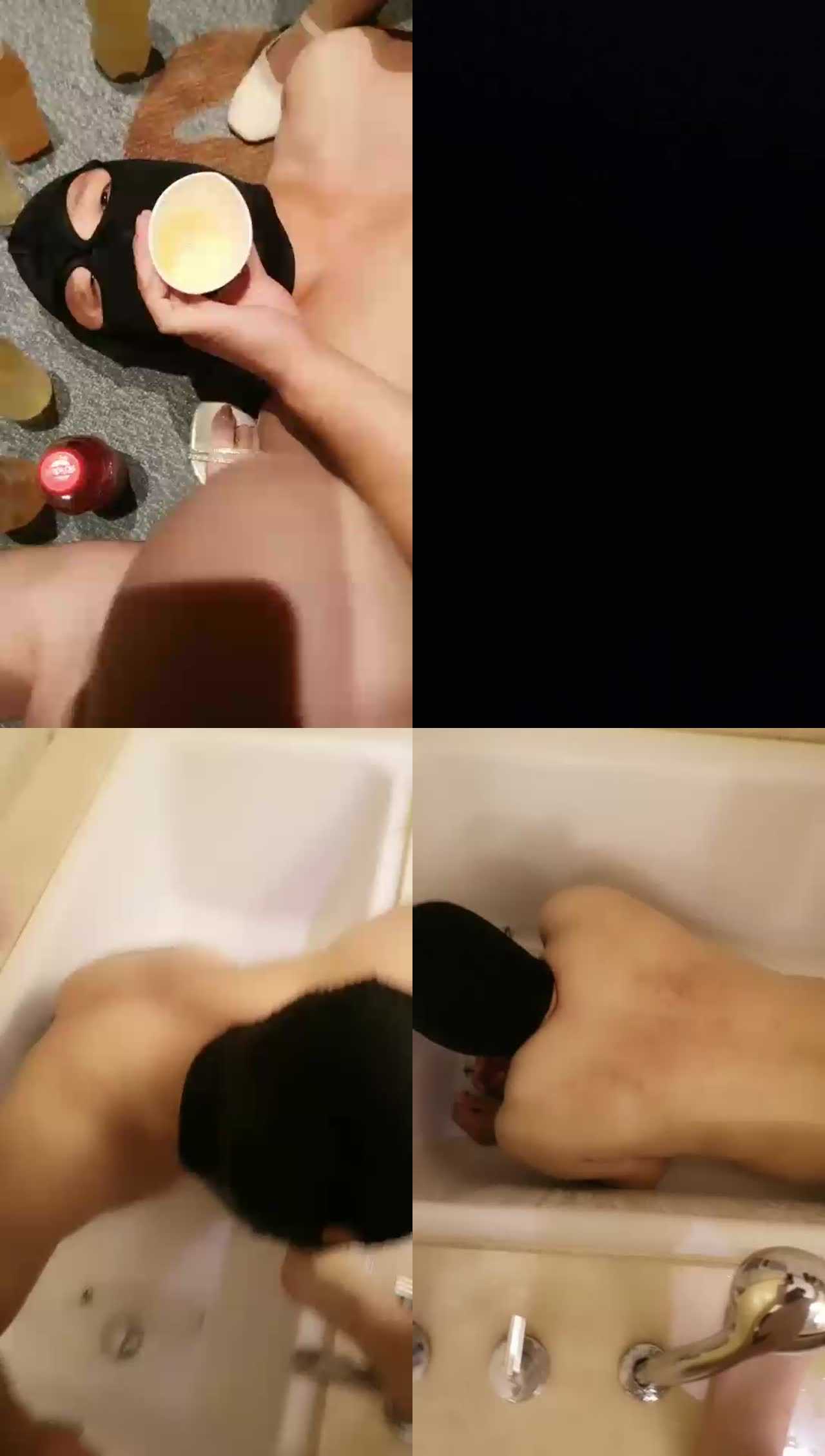 【MS-晓主】刺激双主攒了一星期的圣水玩弄