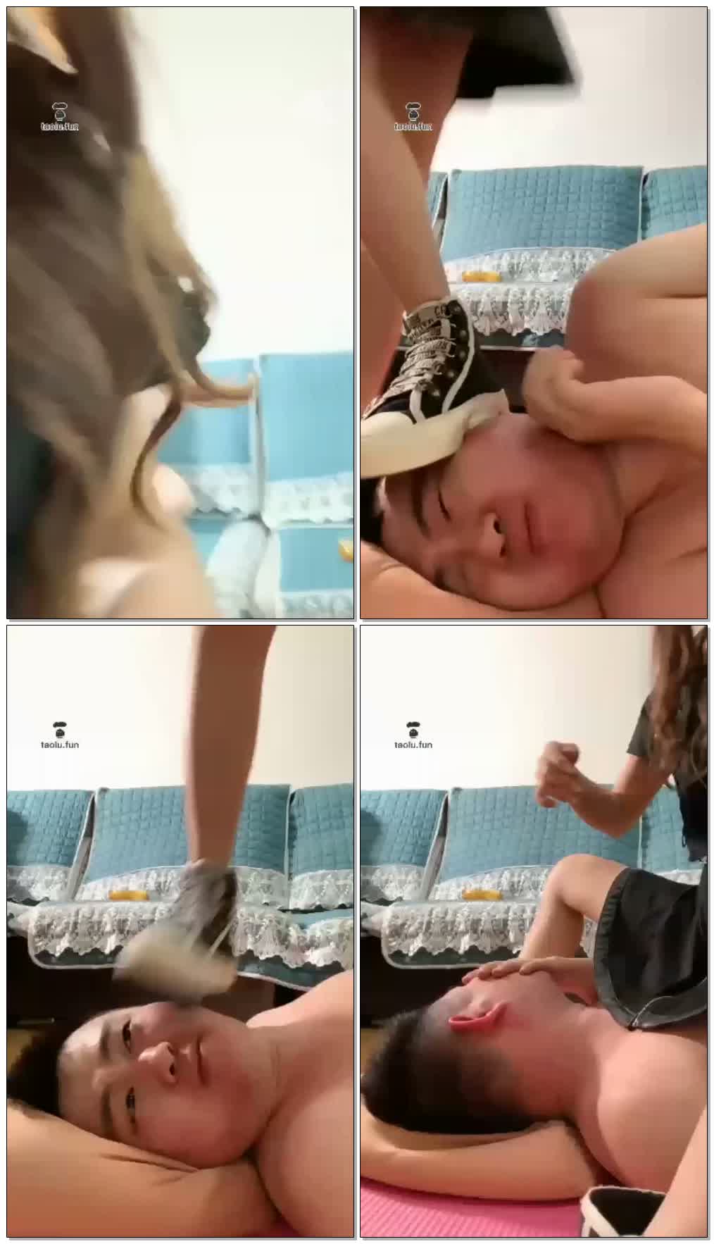 【灵灵】圈养私奴（第三天）踩烂狗脸