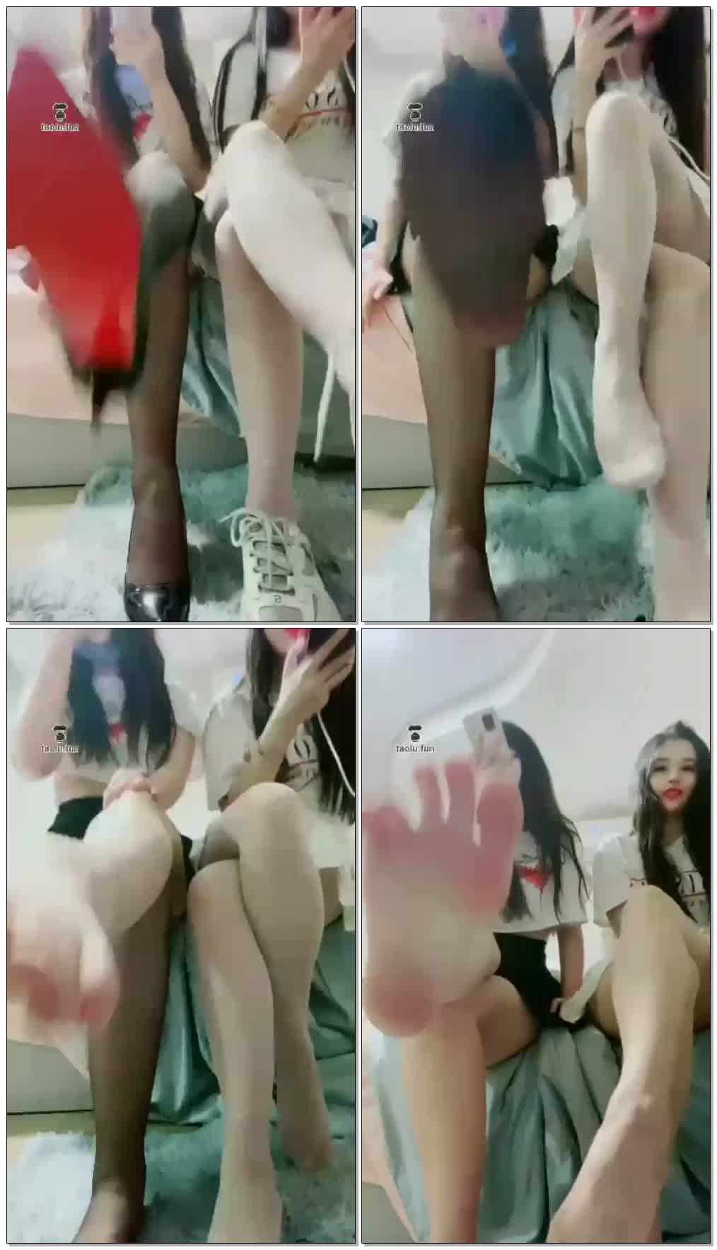 【上海芭比学生主】第一视角双女班主任玩弄学生红绿灯