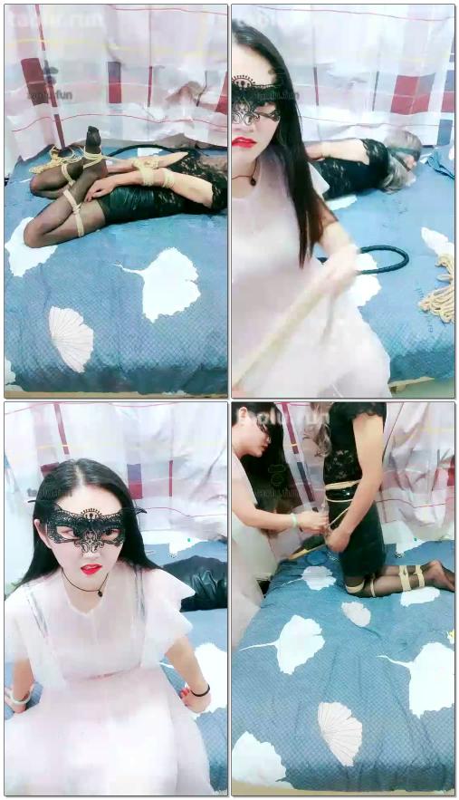 【盈盈】喜欢捆绑的骚~狗进