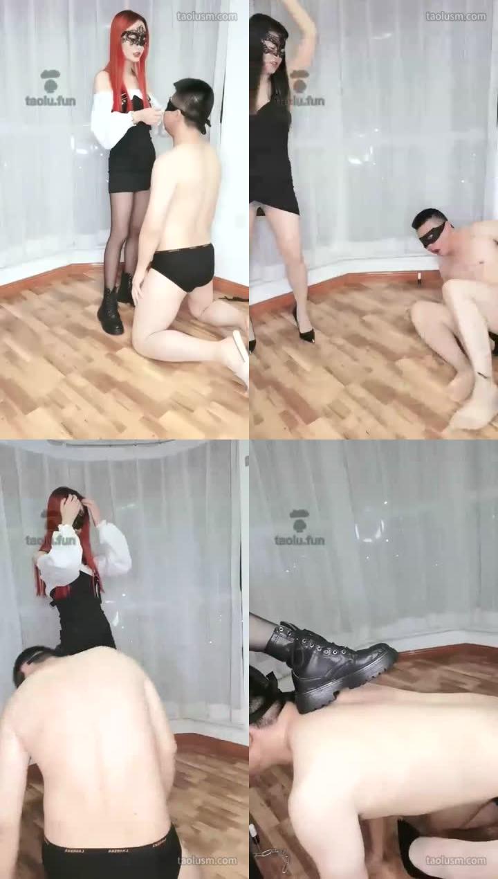 【伊人S】双女主耳光踢裆鞭打