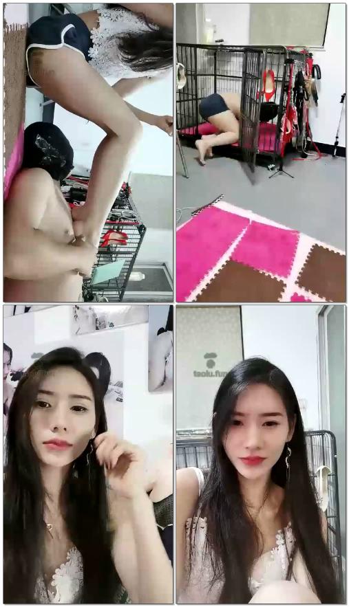 【芷晴】大长腿腿绞夹脖子和头