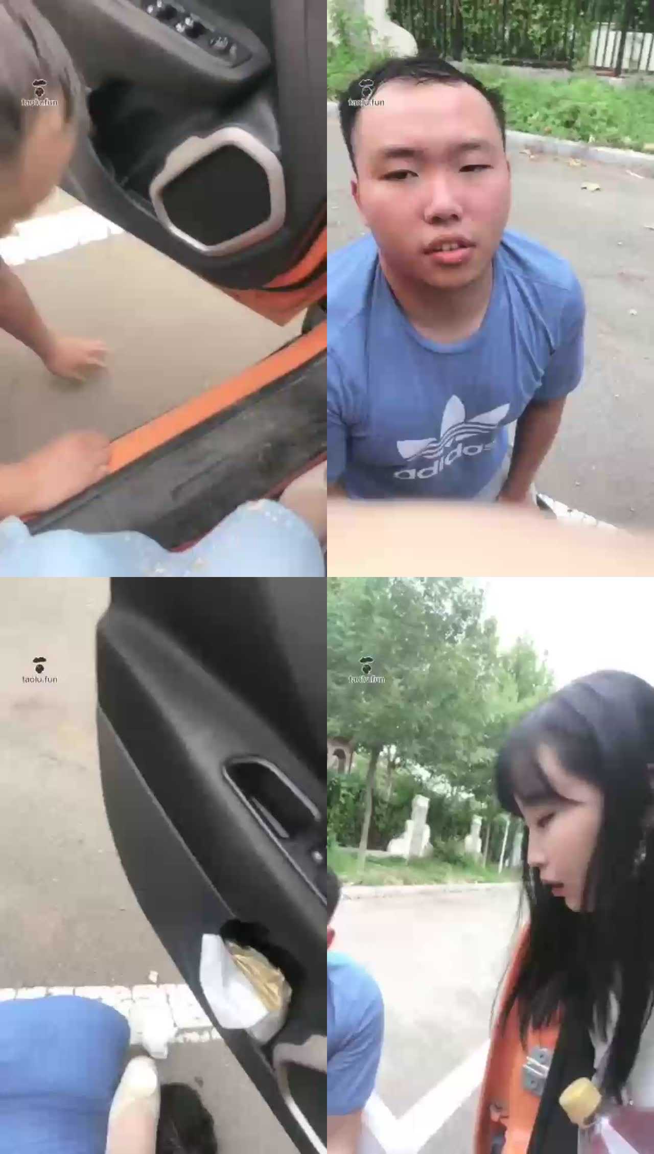 【悦主S】公路上车里玩狗