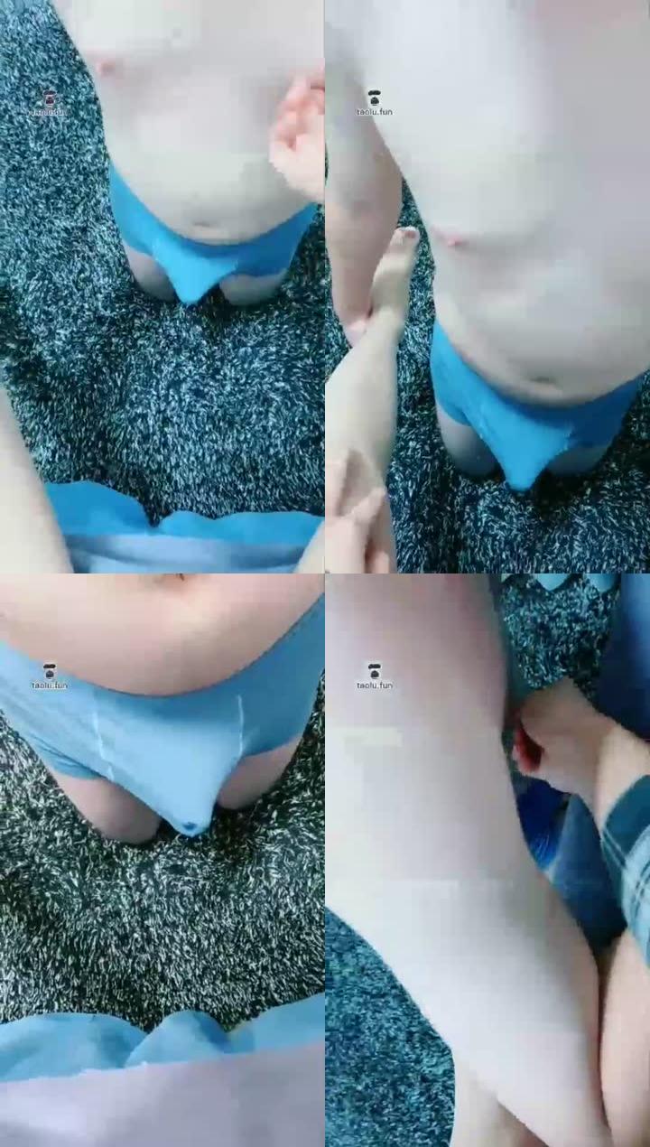 【短发S】看在吃黄金的份儿上，丁字裤诱惑