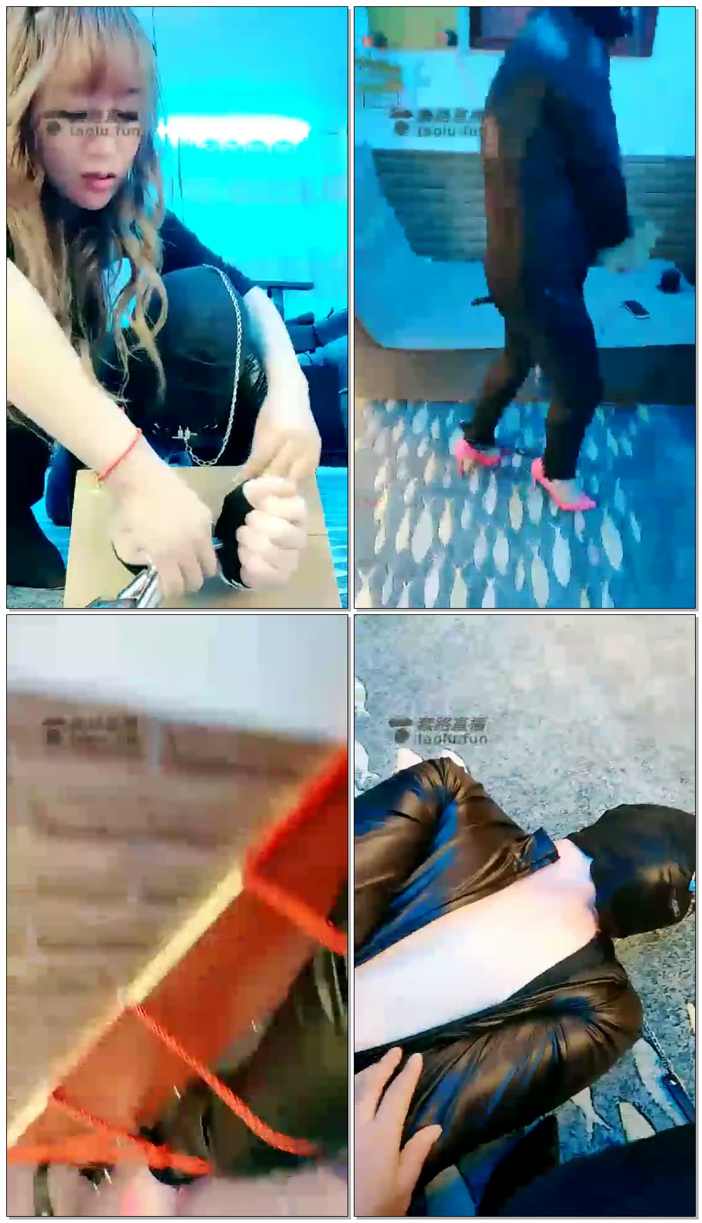 【东营天香百合】手铐脚镣鼻夹，十字架控制