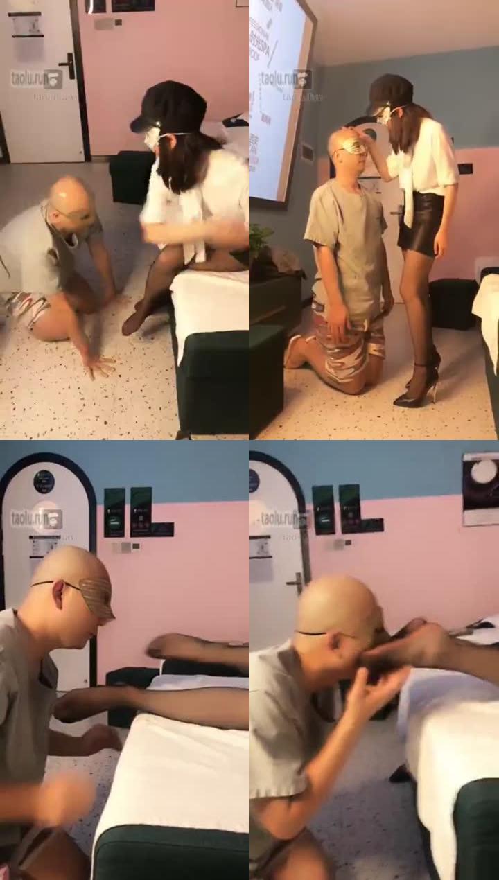 【虫虫】足浴店戏耍下贱男技师