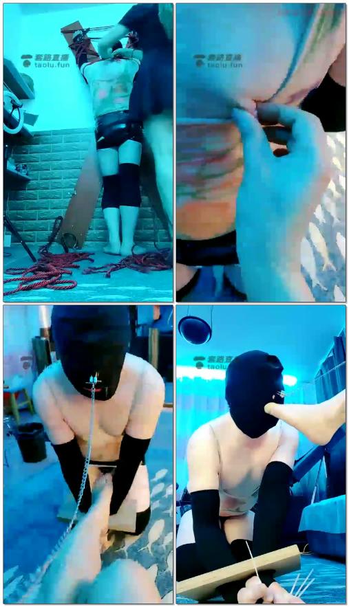 【天香百合】折磨，鼻夹控制，强制舔脚