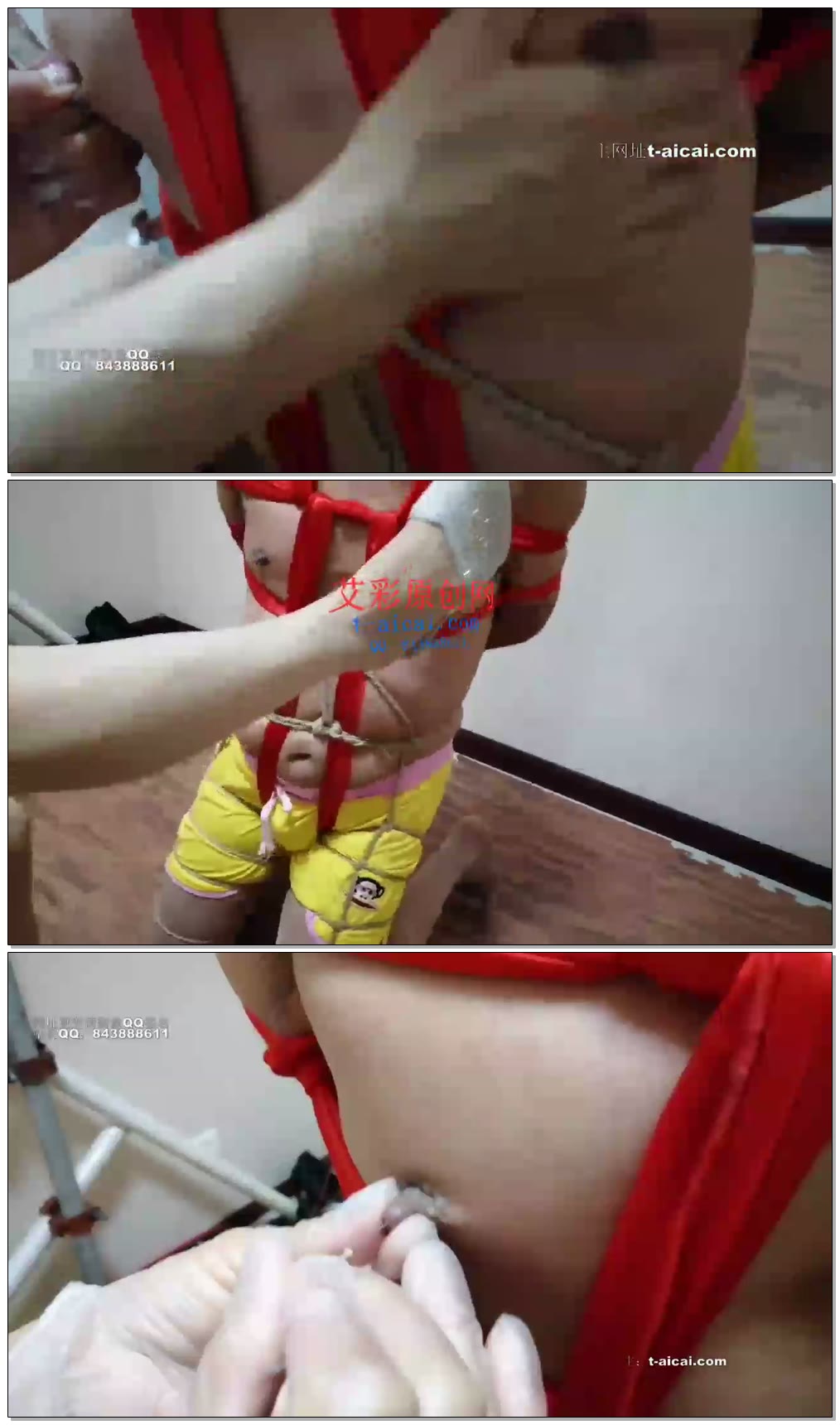 【傲视之巅·雪瑶】捆绑虐乳穿刺【16分钟】【艾踩】