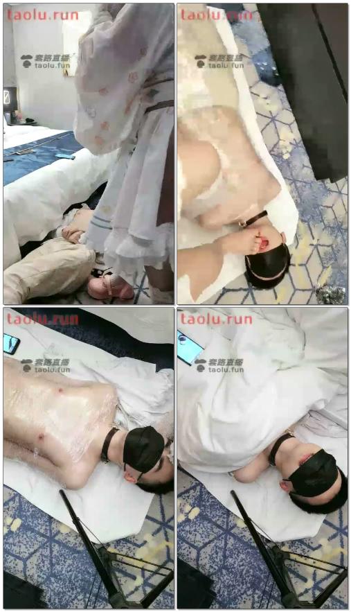 【广州妖精S】白丝小公主木乃伊捆绑束缚