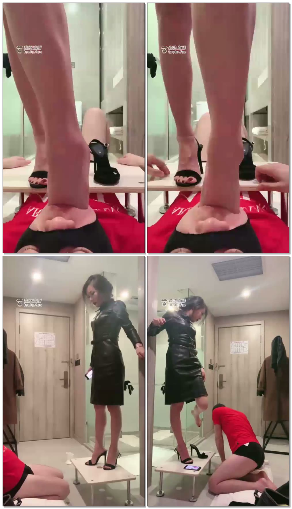 【歌迪丝】圣诞虐奴吐吐吐吐，深喉踩吐
