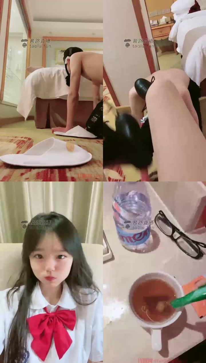 【九玥S】贱狗伺候主子起床，白丝玩狗