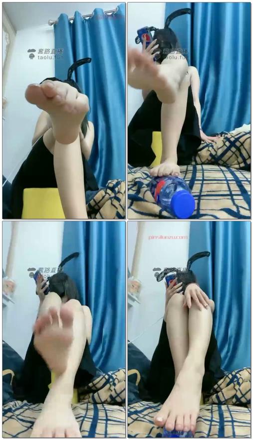 【悠悠S】兔女郎裸足倒计时