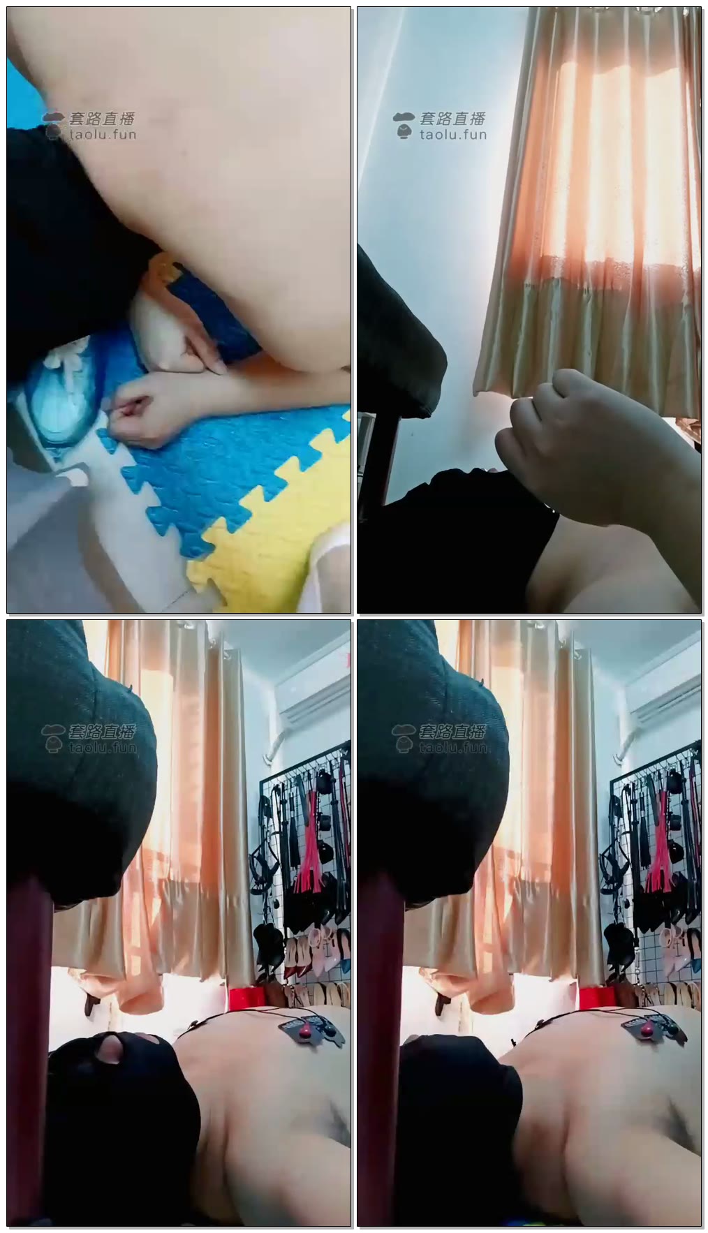 【丝魅S】调教室肉丝虐狗