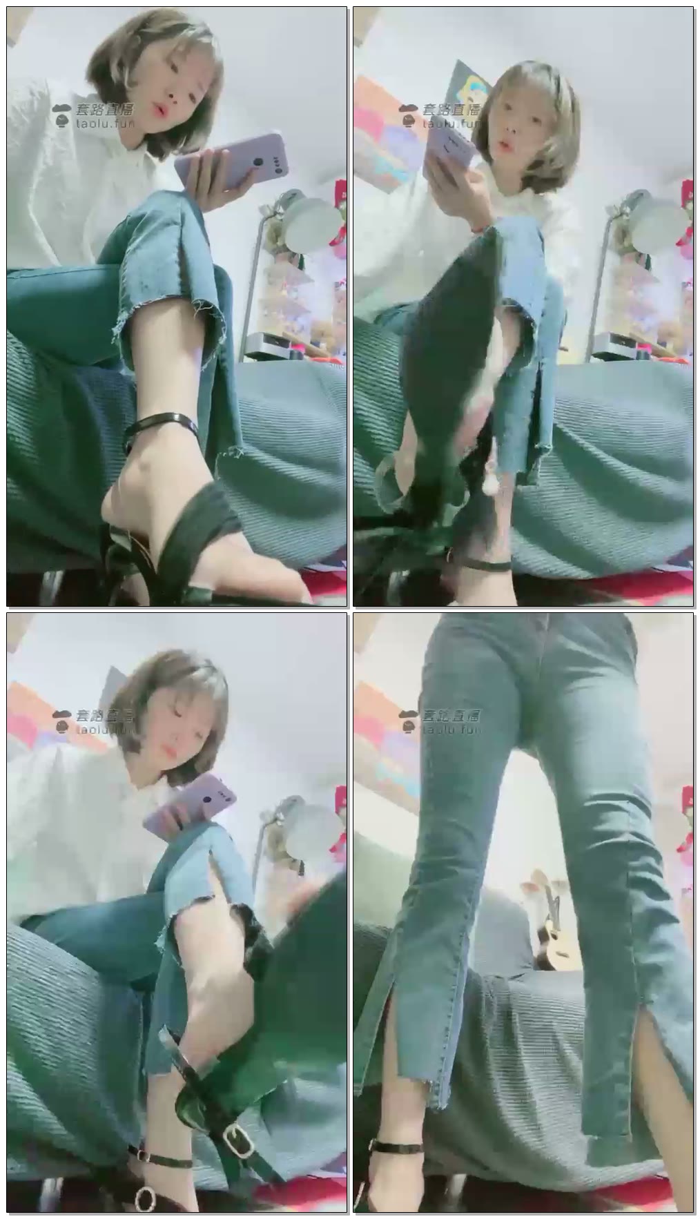【美离子】玩爆你ju花，猪狗不如的畜生
