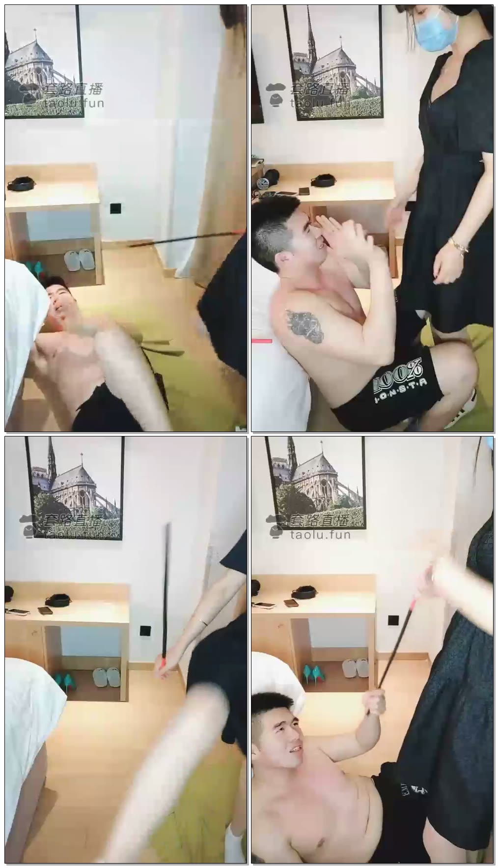 【奈奈s】调教肌肉纹身男的猥琐梦想【27分15秒】