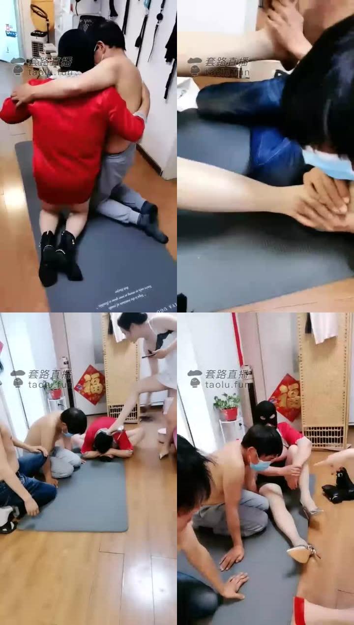 【嘉馨女主】调教一家三口夫妻奴,都过来看看你们爸爸
