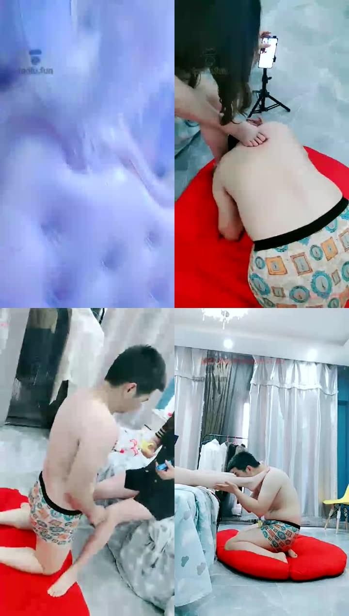 【冰雨女王】 冰雨视角闺蜜玩狗