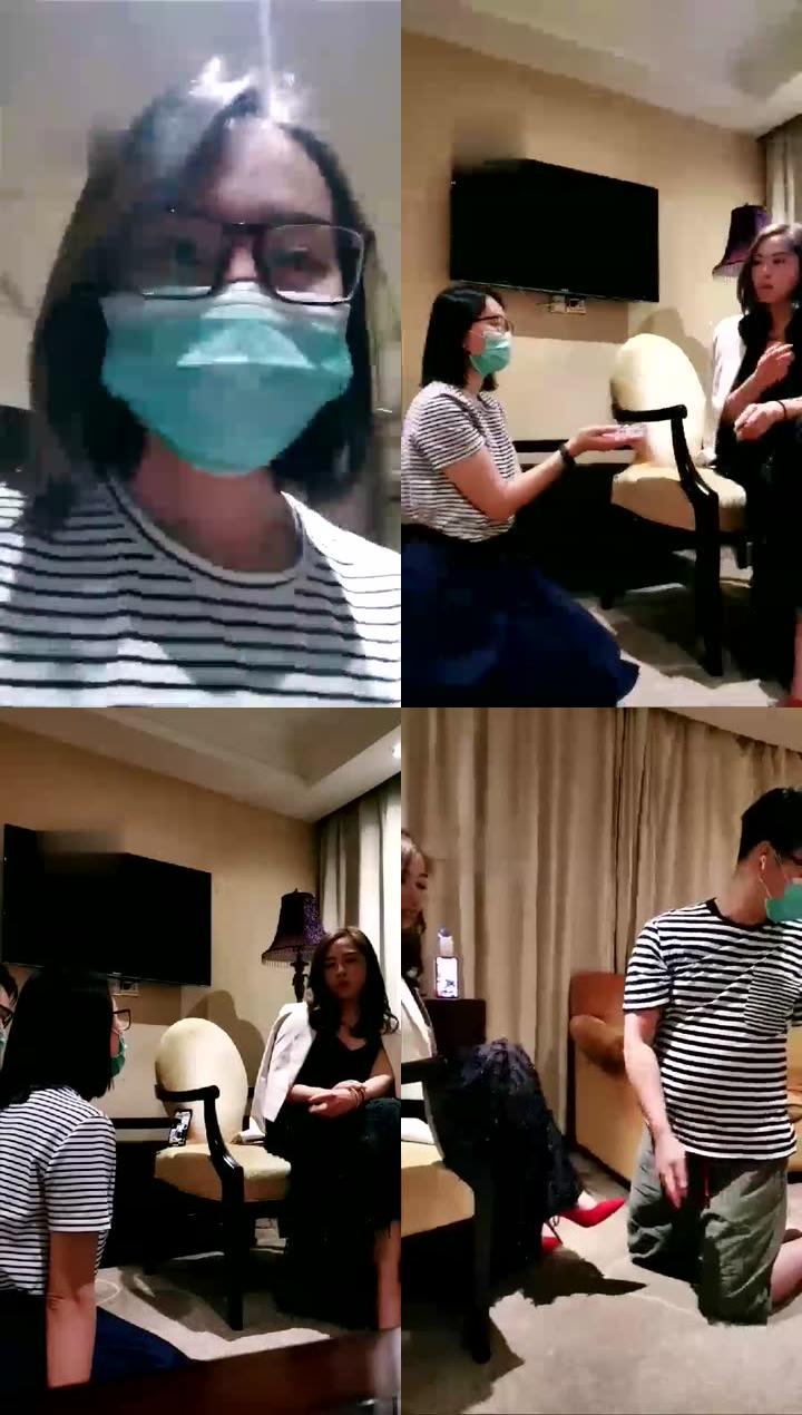 【安心女神】 夫妻奴首次拜见 上