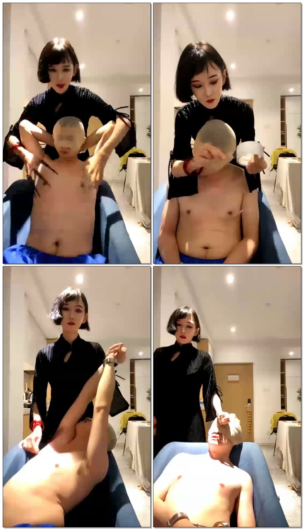 【千条姐】枷锁虐乳五式玩到颤抖