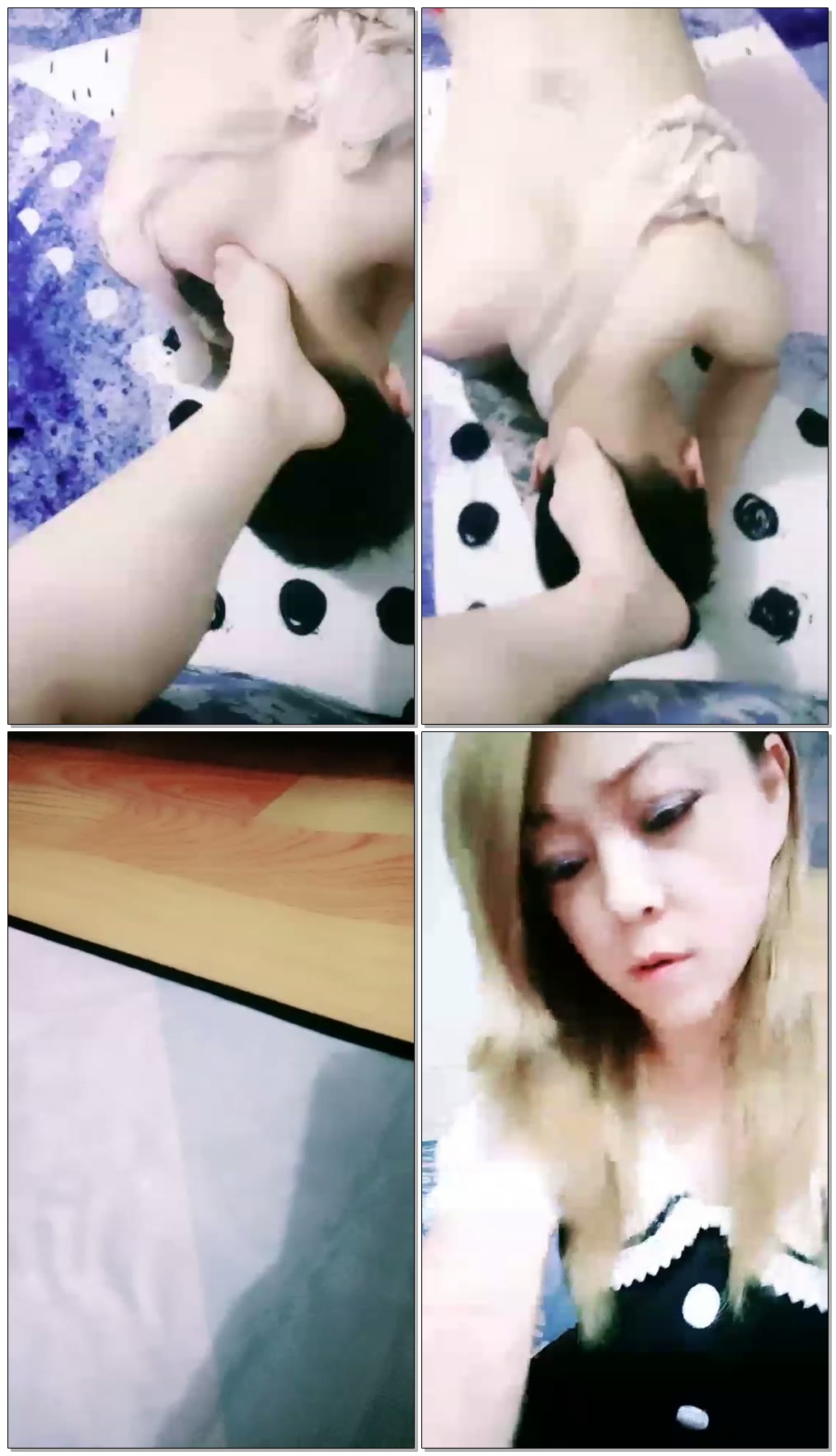【馨儿夫妻s】口水圣水舔脚