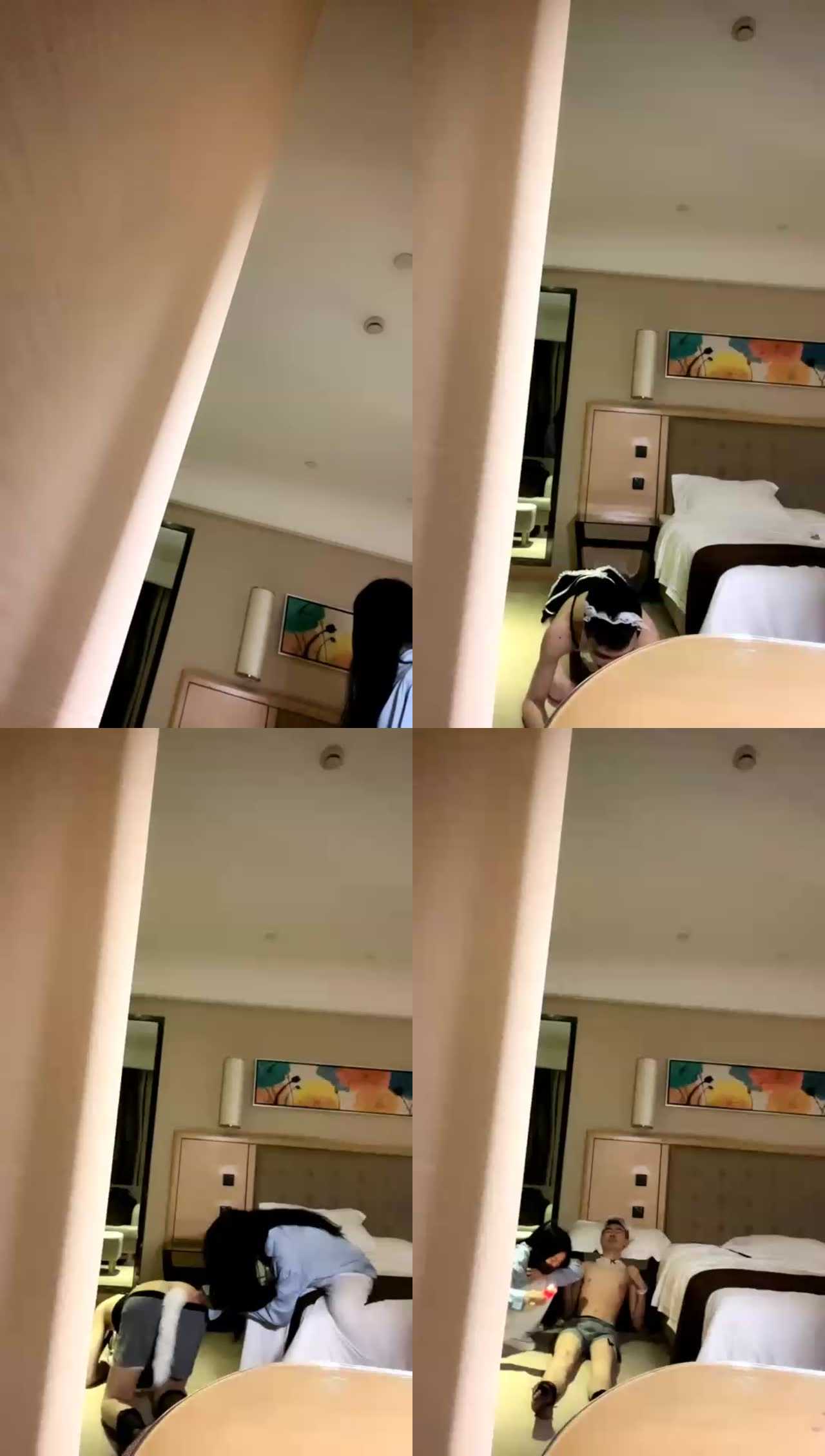 【春山空野s】00后女王调教昌昌，SP,滴蜡