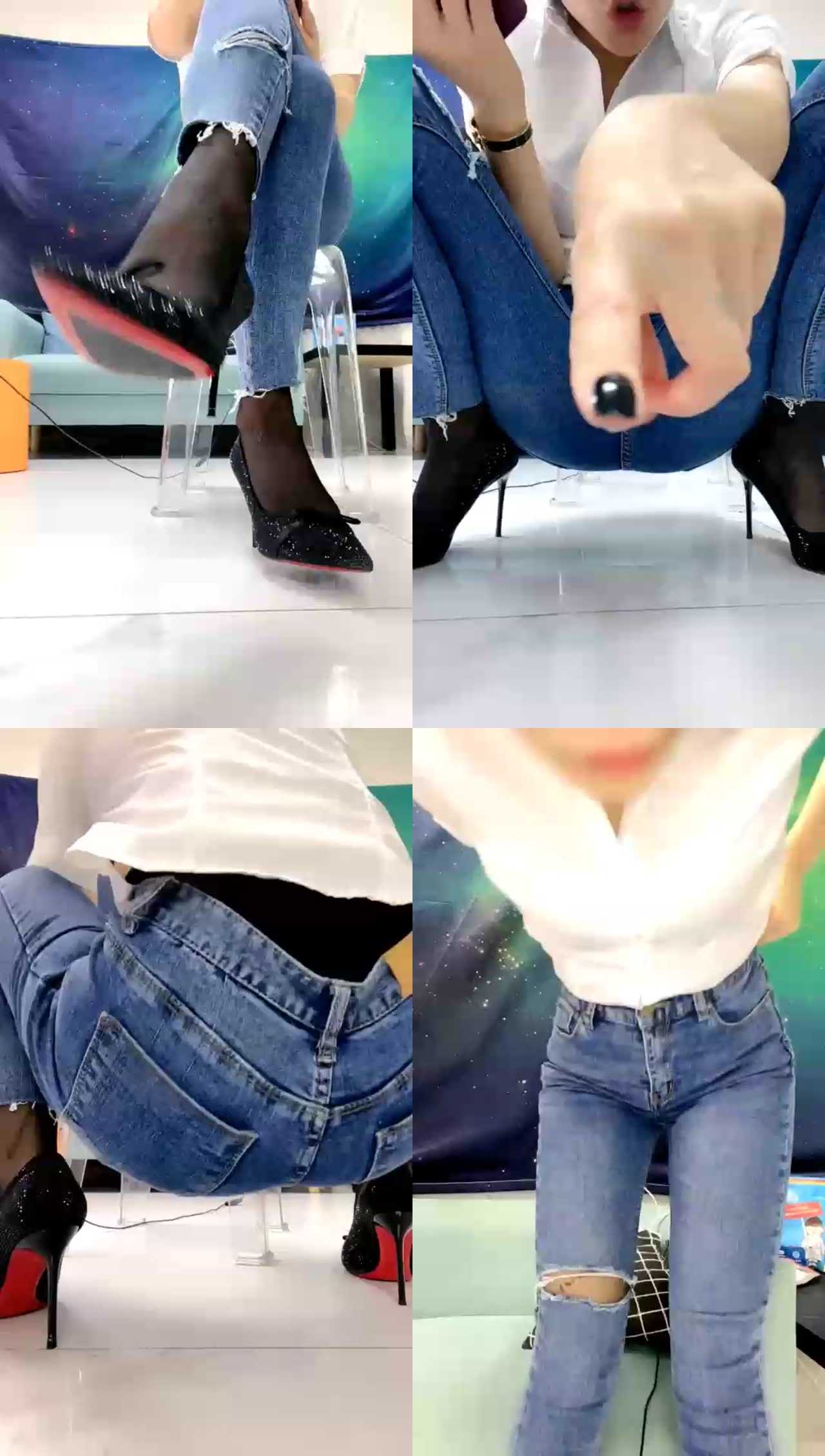 【大连欣妍S】第一视角久违的裤里丝视角，粗口洗脑