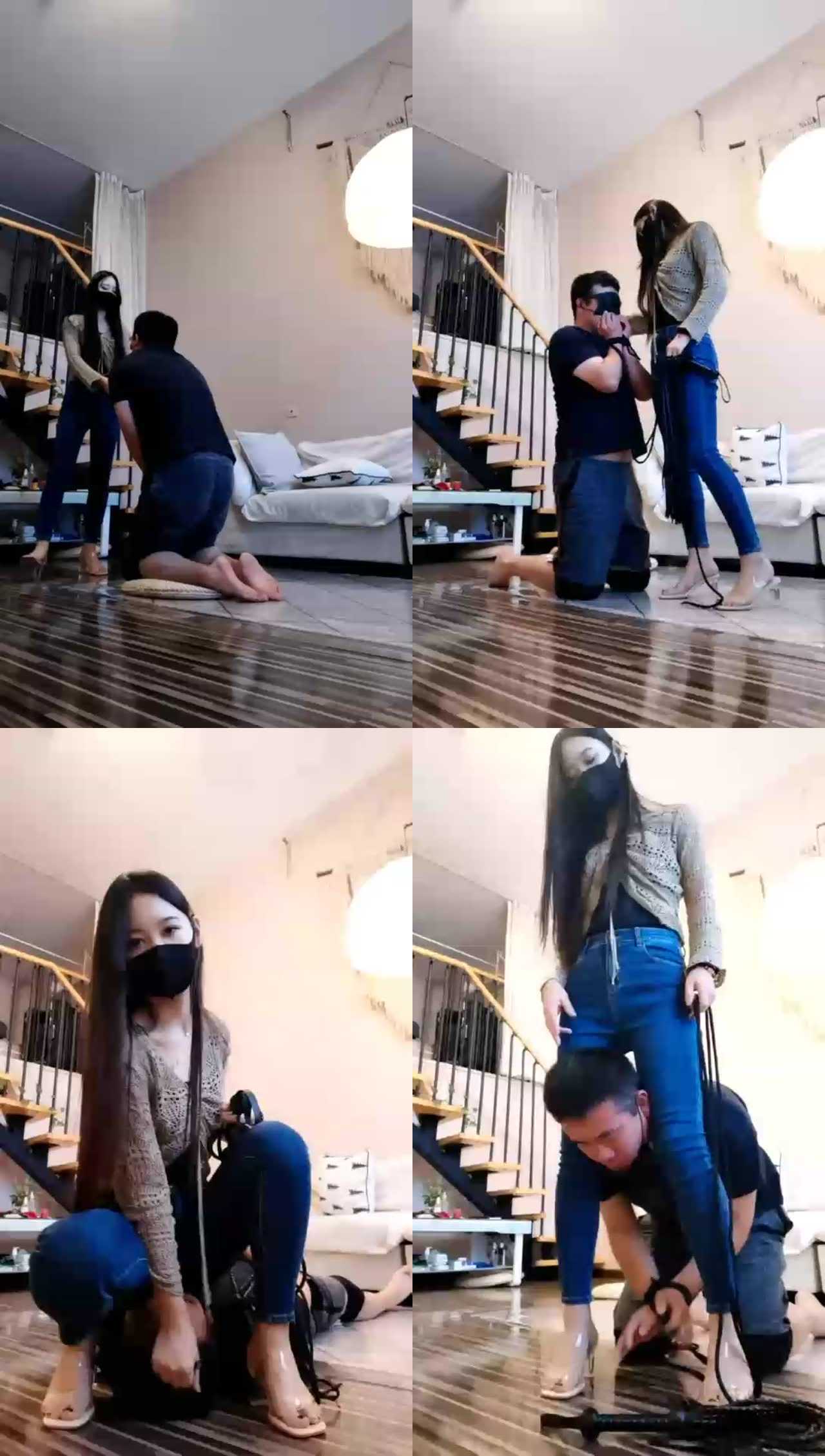 【猫神大人】强制！绑架！做脸！腿绞！