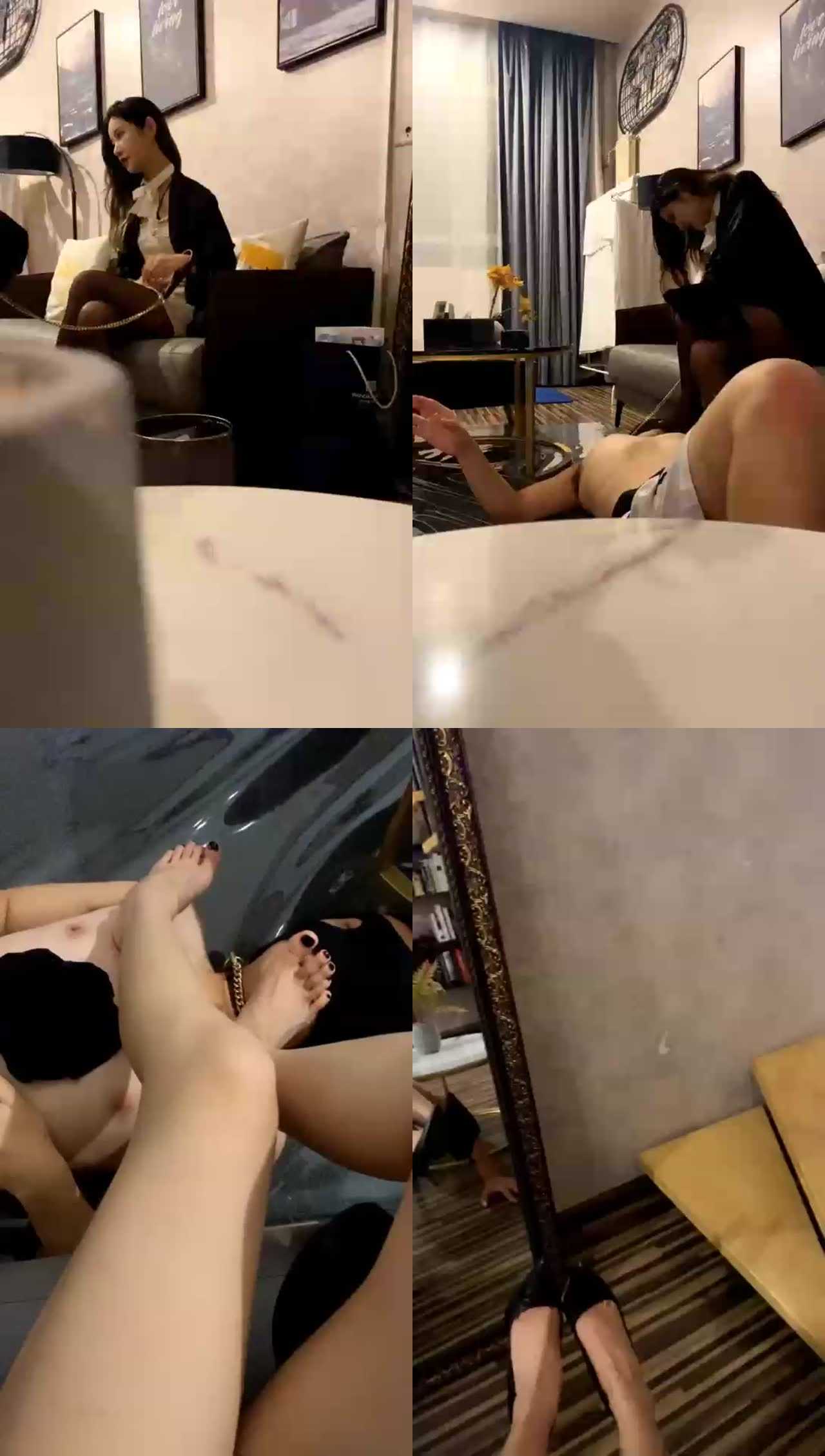 【子颜女王】黑暗萝莉调狗