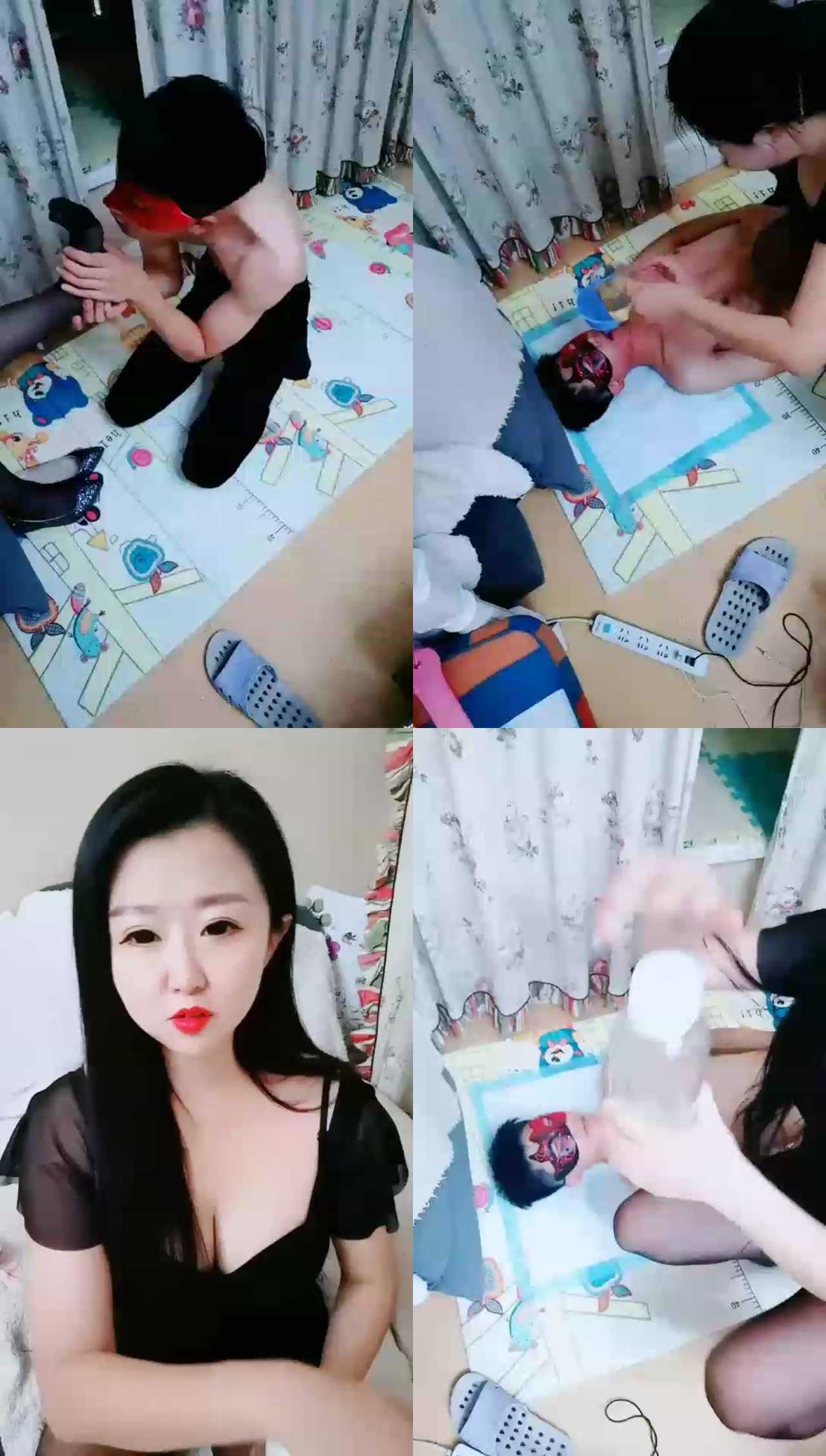 【天津冰冰女主】现场虐狗圣水