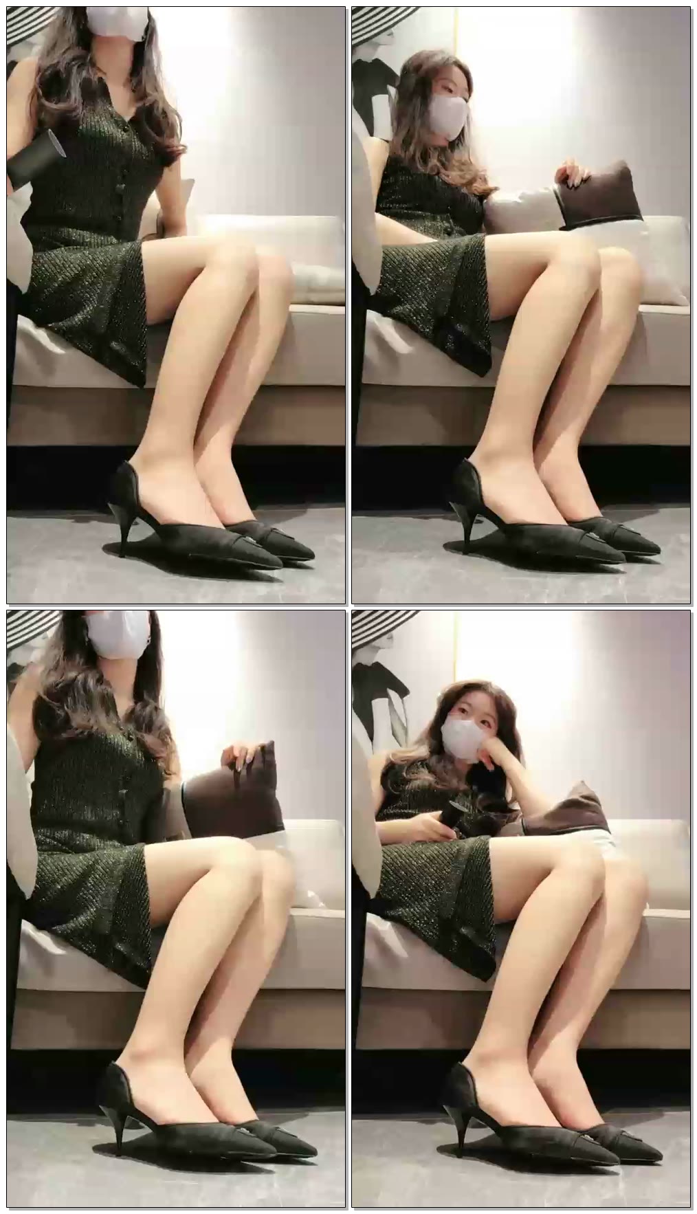 【禾未】第一视角黑色高跟踩si