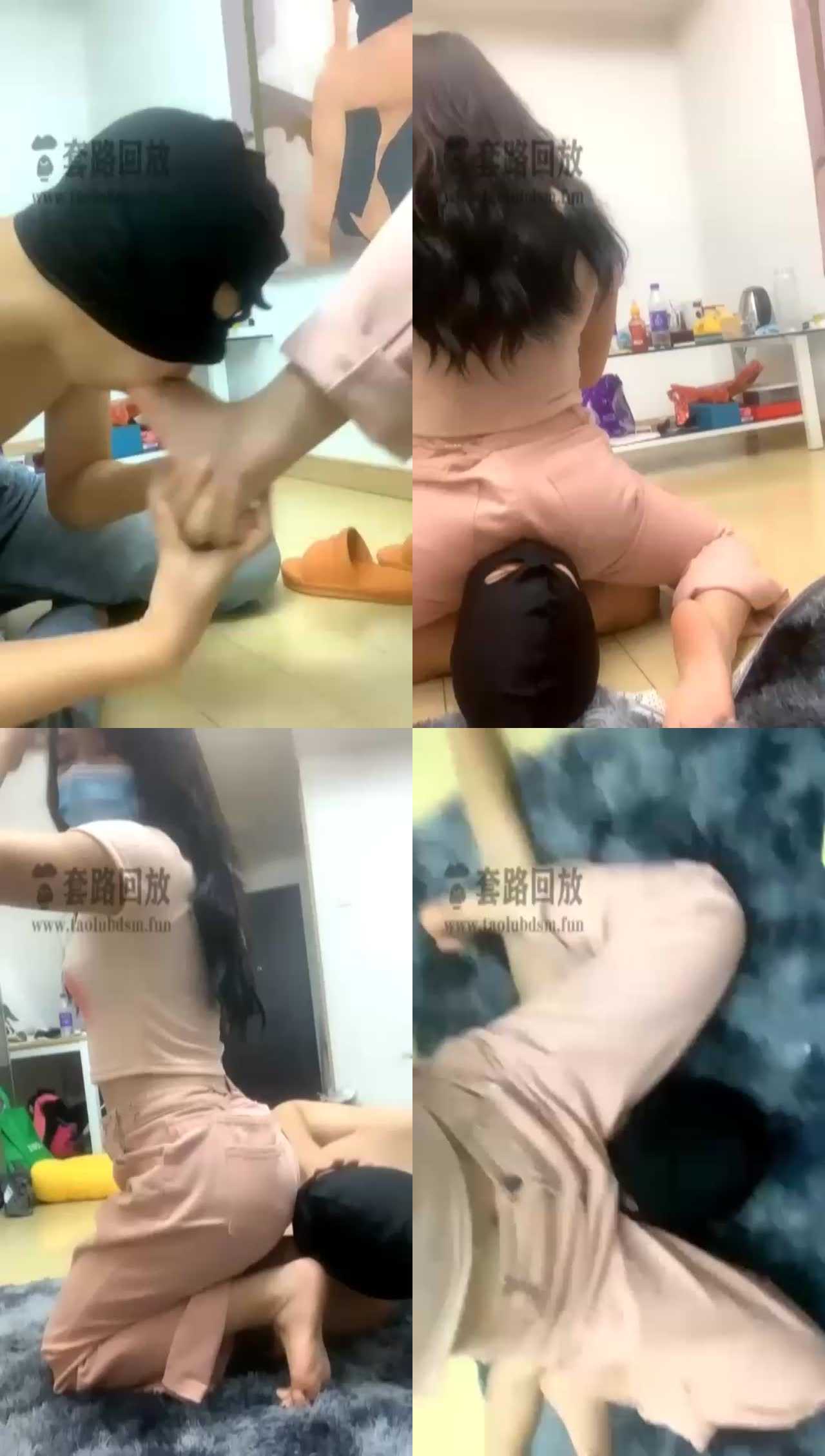 【婉婉s】舔脚坐脸