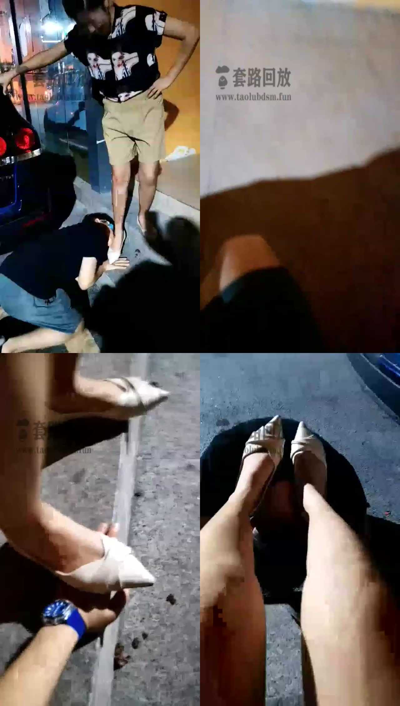 【梵高d星空】平底鞋路人美女开发