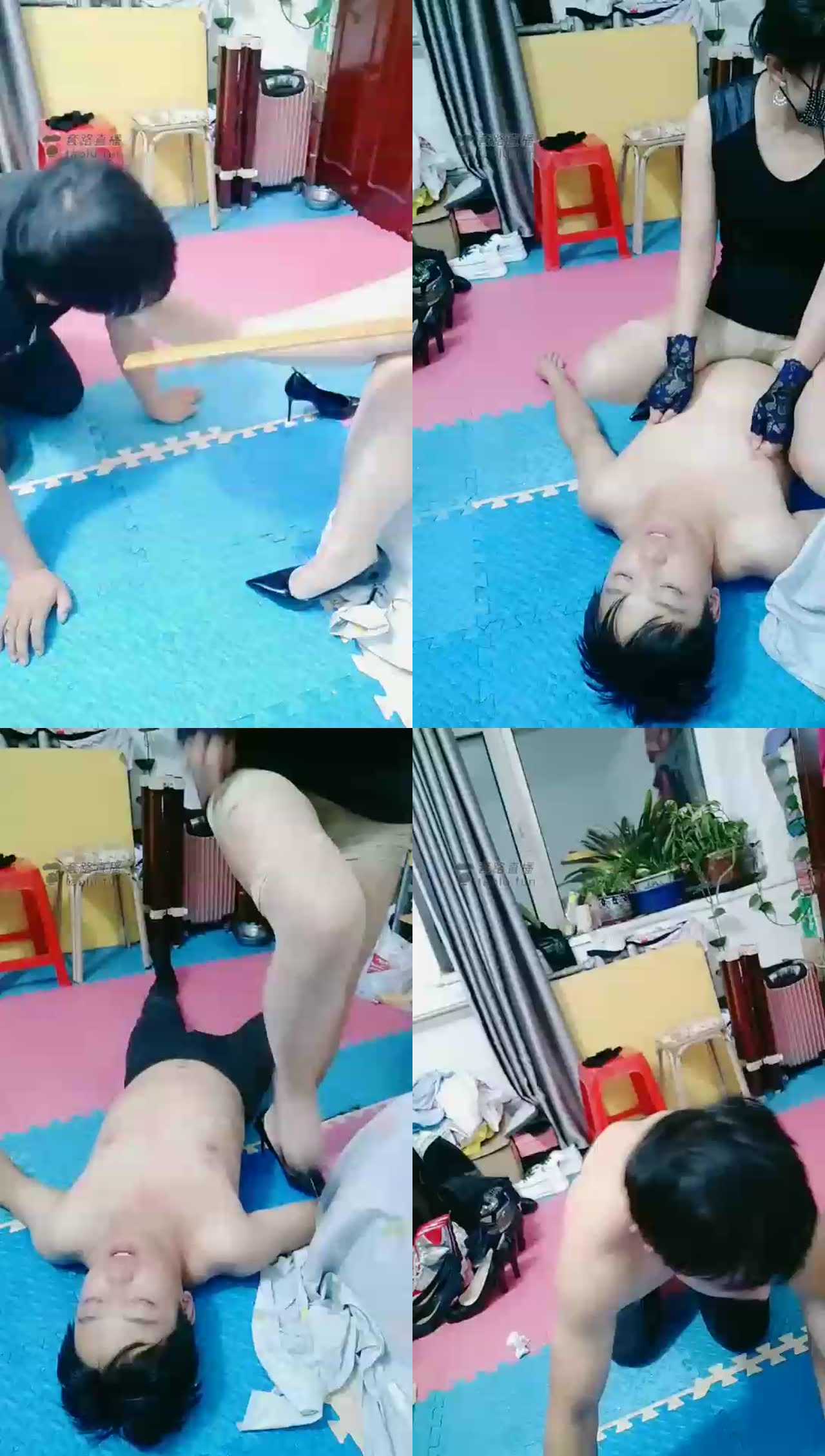 【麒麟女皇】贱狗被主人无情虐待