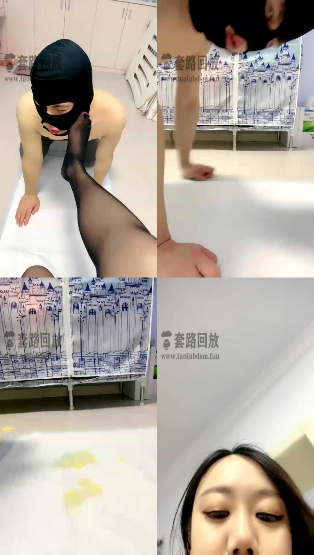 【逗逗s】暴力踩头踢脸牙踩掉个齿脸跺肿了嘴出血泡脚喂食