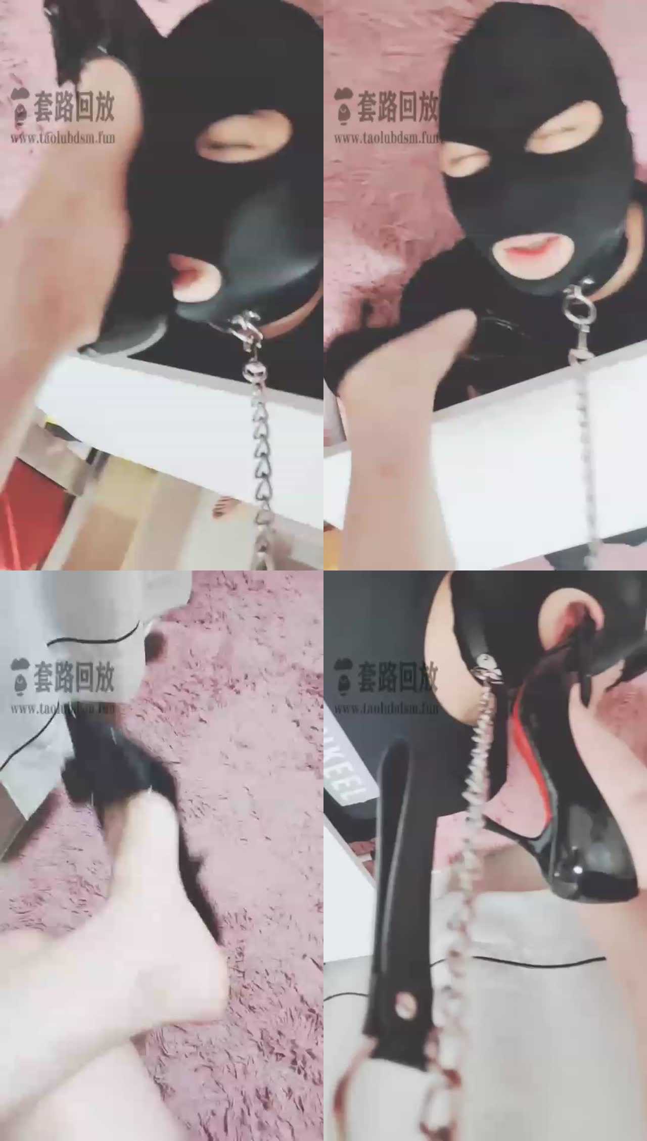 【灵竹】恋足，踩踏，踹狗