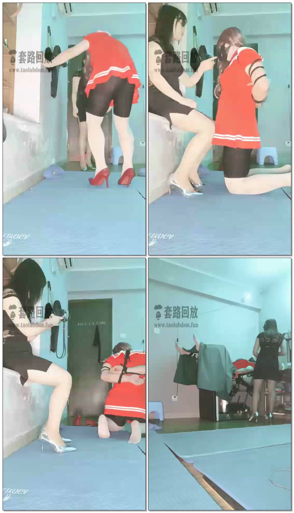【深圳乐乐S】调教新人CD奴