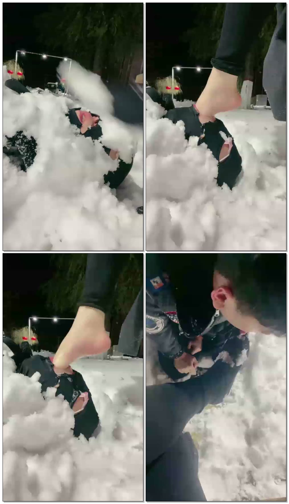 【逗逗s】大雪埋上贱狗插狗嘴（深喉专场）